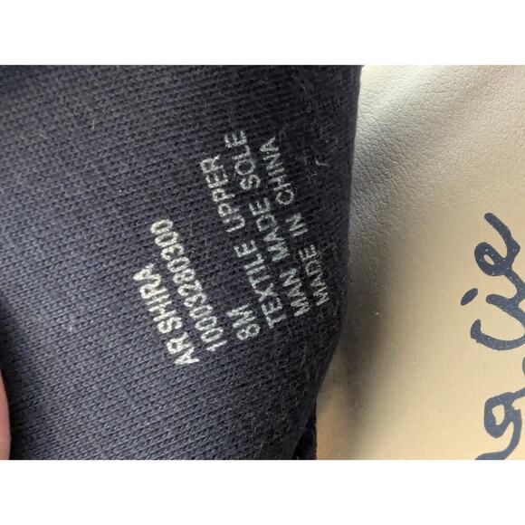 American Rag Womens Shira Peep Toe Special Occasion Platform Sandals Navy 8M - Picture 8 of 9